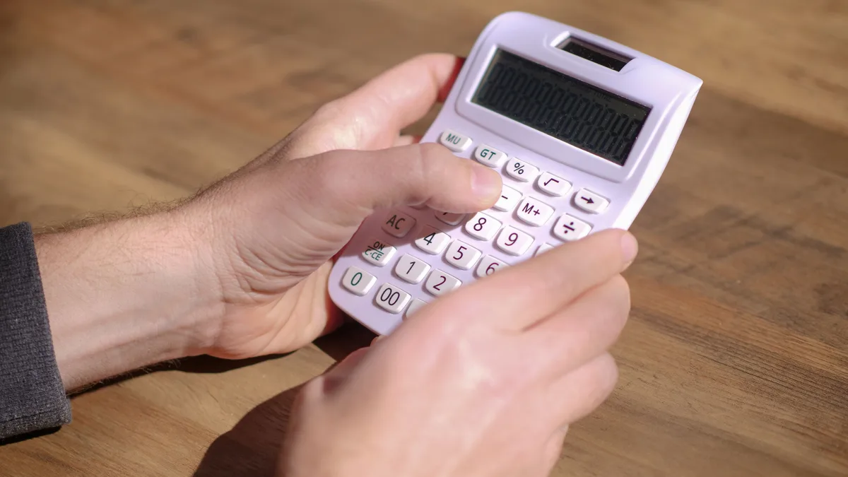 A calculator